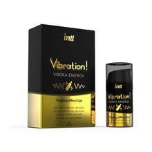 Gel INTT Vibration! VODKA ENERGY, pentru stimulare si excitare, cu efect de incalzire,Unisex,15 ml