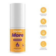 Gel intim INTYMATE More Warming, cu efect de încălzire, pentru stimularea clitorisului și orgasm intens, 30 ml