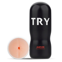 Masturbator JAMYJOB TRY - ASS EXPERIENCE, forma anala