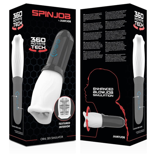 Simulator sex oral JAMYJOB - SPINJOB, electric, rotire 360 grade