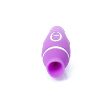 Vibrator stimulator Kelly Purple, cu 12 functii de vibrare si 8 moduri de aspirare, rezistent la apa