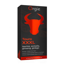 Crema ORGIE TOURO - XXXL, pentru erectii puternice si de durata, 15 ml