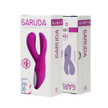 Aparat de masaj LIBID GARUDA, pentru corp, clitoris și punctul G, 6 funcții de vibrație, rezistent la apă, culoare roz