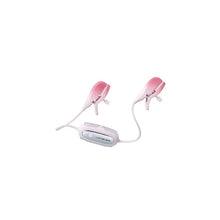 Cleme pentru sani LOVENSE - GEMINI, cu vibratii si control prin aplicatie, culoarea roz, 14 cm