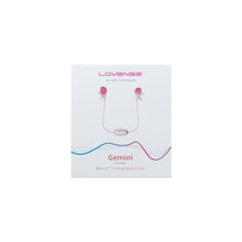 Cleme pentru sani LOVENSE - GEMINI, cu vibratii si control prin aplicatie, culoarea roz, 14 cm