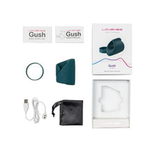 Masturbator LOVENSE - GUSH, control prin aplicatie de la distanta, vibratii intense, include inel din silicon, culoarea verde, 14.50 cm