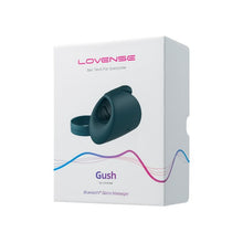 Masturbator LOVENSE - GUSH, control prin aplicatie de la distanta, vibratii intense, include inel din silicon, culoarea verde, 14.50 cm