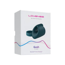 Masturbator LOVENSE - GUSH, control prin aplicatie de la distanta, vibratii intense, include inel din silicon, culoarea verde, 14.50 cm