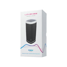 Masturbator LOVENSE - HEAT, control prin aplicatie, creeaza o senzatie placuta de caldura, asemanatoare pielii, pentru o stimulare mai reala, 17 cm, culoarea negru cu alb