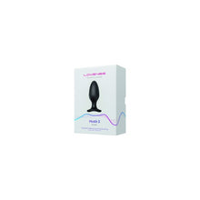Plug anal LOVENSE - HUSH 2, control prin aplicatie, cu 10 functii de vibrare, 5.72 cm, culoarea negru(mare)