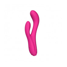 Vibrator rabbit LOVENSE Osci 3, cu stimulator dublu, control prin aplicație, funcție de încălzire, funcții de vibrație nelimitate, roz