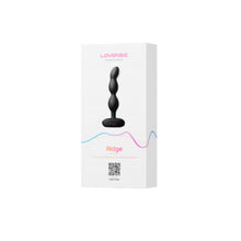 Dilatator LOVENSE - RIDGE, control prin aplicatie, vibratii puternice si miscari rotative pana la 116 rotati pe minut, 19.50 cm, culoare negru