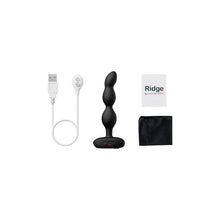 Dilatator LOVENSE - RIDGE, control prin aplicatie, vibratii puternice si miscari rotative pana la 116 rotati pe minut, 19.50 cm, culoare negru