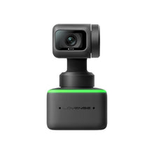 Webcam AI 4K Lovense, rezolutie ultra HD 4K, streaming live simplificat, imagine clara detalii bine definite, dimensiune 63 x 35 x 45 mm, greutate 106 grame, culoare negru cu verde