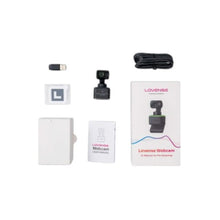 Webcam AI 4K Lovense, rezolutie ultra HD 4K, streaming live simplificat, imagine clara detalii bine definite, dimensiune 63 x 35 x 45 mm, greutate 106 grame, culoare negru cu verde