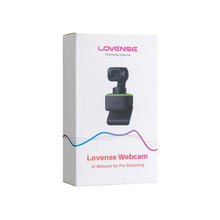 Webcam AI 4K Lovense, rezolutie ultra HD 4K, streaming live simplificat, imagine clara detalii bine definite, dimensiune 63 x 35 x 45 mm, greutate 106 grame, culoare negru cu verde