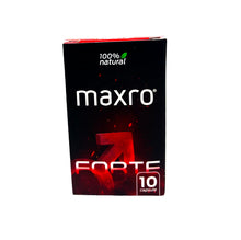 Capsule MAXRO FORTE, pentru imbunatatirea performantelor sexuale, cresterea apetitului sexual si erectie, pentru barbati, 10 buc