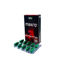 Capsule MAXRO FORTE, pentru imbunatatirea performantelor sexuale, cresterea apetitului sexual si erectie, pentru barbati, 10 buc