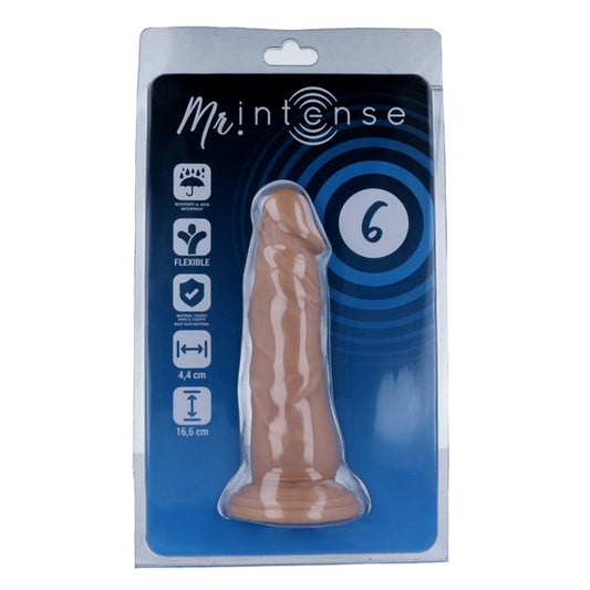 Dildo realistic MR INTENSE - 6, hipoalergenic, 16.6 cm