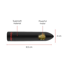 Vibrator bullet ONINDER Berlin, pentru stimularea clitorisului, control prin aplicatie, 9 functii de vibratie, rezistent la apa IPX7, negru