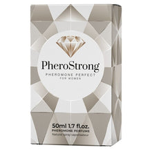 Parfum cu feromoni PHEROSTRONG Perfect, pentru femei, note de litchi, trandafir și ambră, 50 ml (crem)