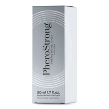 Parfum cu feromoni PHEROSTRONG Only For Men, pentru bărbați, note de mandarină, cedru și mosc alb, 50 ml