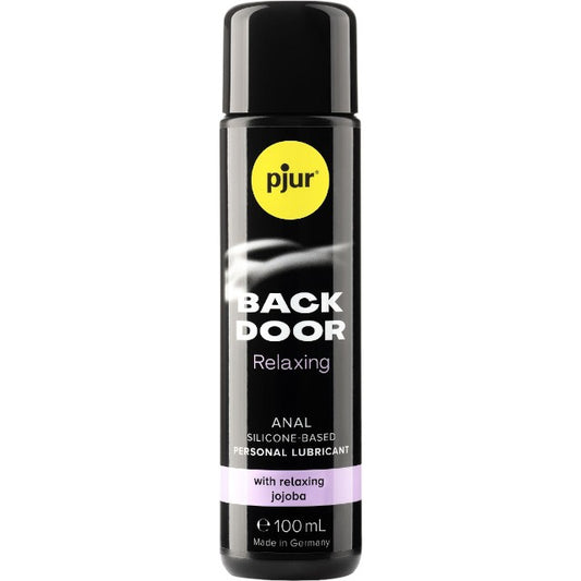 Lubrifiant anal Pjur BackDoor Silicone Anal, Relaxing Jojoba, pe baza de silicon, 100 ml