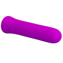 Stimulator clitoris PRETTY LOVE Blanche Pink, vibrator bullet cu 12 funcții de vibrație, din silicon, roz fuchsia