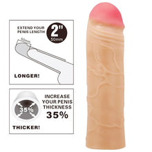 Manson PRETTYLOVE - CHANE, pentru extensia penisului, culoarea pielii