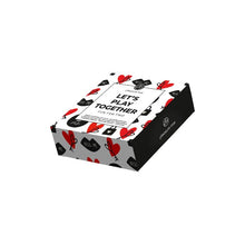 Set erotic DREAMTOYS Pleasure Box - Let’s Play Together, cu vibrator pentru cupluri, 3 inele de penis și ou masturbator (cutie albă)