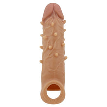 Manson pentru penis PRETTY LOVE - Osborne, cu striatii, pentru stimulare sexuala, culoarea pielii