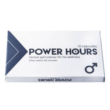 Capsule POWER HOURS, pentru erectie ferma si de lunga durata, 1 cutie x 10 buc