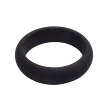 Inel pentru penis RevRings - Cock Ring, pentru stimularea erectiei, din silicon, negru, 42mm
