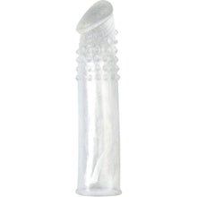 Manson SEVENCREATIONS - EXTRA, pentru extensia penisului, din silicon moale, transparent, 19 cm