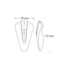 Vibrator Shunga - Obi Black, pentru clitoris, 5 niveluri de intesitate si 10 functii de vibratie, 11.5 cm, negru
