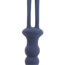 Plug anal cu bici TABOOM - Whip & Plug, din silicon, albastru