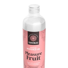 Ulei de masaj TANTRAS Pleasure Fruit, cu vitamina E și uleiuri naturale, aromă de patchouli și vanilie, 150 ml (roz)