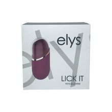 Vibrator TOYZ4LOVERS Elys Lick It, pentru clitoris și zone erogene, cu funcție de simulare sex oral, rezistent la apă, mov