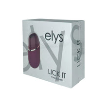 Vibrator TOYZ4LOVERS Elys Lick It, pentru clitoris și zone erogene, cu funcție de simulare sex oral, rezistent la apă, mov