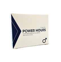 Capsule POWER HOURS, pentru erectie ferma si de lunga durata, 1 cutie x 2 buc