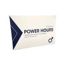 Capsule POWER HOURS, pentru erectie ferma si de lunga durata, 1 cutie x 10 buc