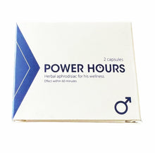 Capsule POWER HOURS, pentru erectie ferma si de lunga durata, 1 cutie x 2 buc