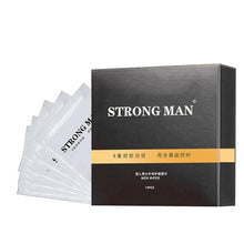 Șervețele STRONG MAN Wipes, pentru întârzierea ejaculării, cu ingrediente naturale, acțiune rapidă, 10 bucăți