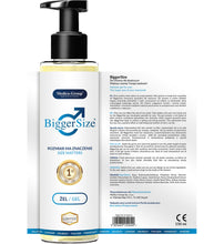 Gel MEDICA-GROUP Bigger Size, pentru mărirea penisului, erecții puternice, întârzierea ejaculării și potență, 150 ml