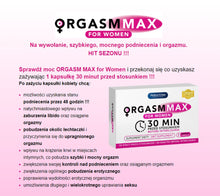 Capsule MEDICA-GROUP OrgasmMax Women, pentru orgasm intens și creșterea libidoului feminin, cu ginseng, 2 buc