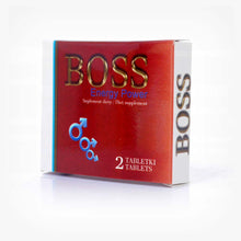 Capsule stimulare erectie puternica Boss Energy Power, rosu, 2 buc