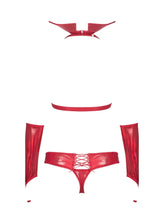 Costum sexy Obsessive Vampines, rosu, S/M