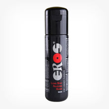 Lubrifiant foarte alunecos, Eros Long Stay Silicone, pe baza de silicon, pentru barbati, 100 ml