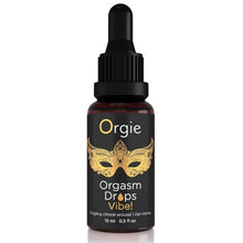 Picaturi gel intim ORGIE Orgasm Drops Vibe!, stimulare clitoris si exitare,15 ml