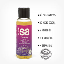 Set 3 x Uleiuri de masaj S8 Erotic, Vitalize, Relax, Refresh, efect erotic, 150 ml